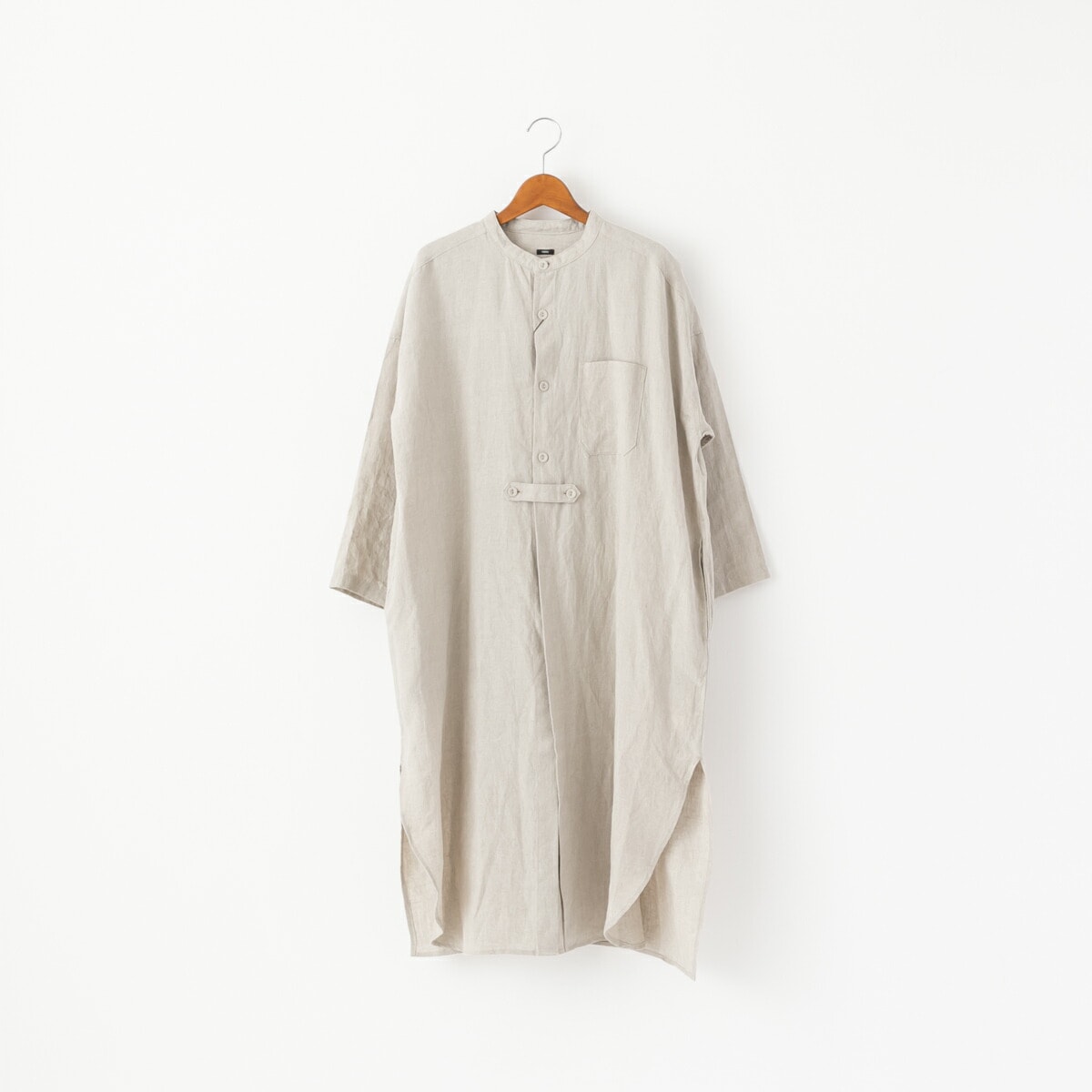 TISSU ティシュ トリプルワッシャー リネン ロング カーディガン 4色 TS220SH082