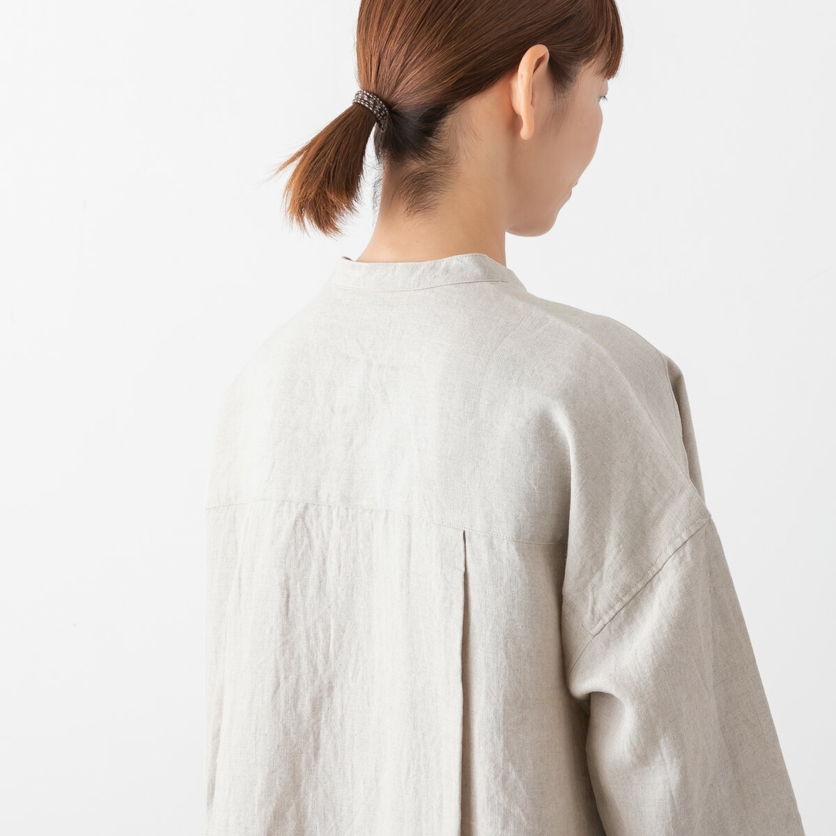 TISSU ティシュ トリプルワッシャー リネン ロング カーディガン 4色 TS220SH082