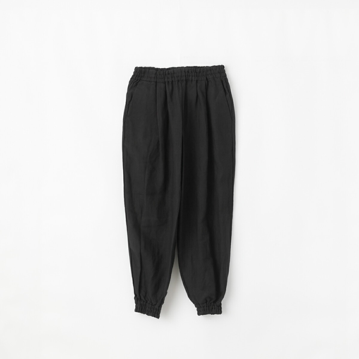 UNIVERSAL TISSU ユニバーサルティシュ ワッシャー リネン ジョガーパンツ 3色 UT240PT027 UT243PT034