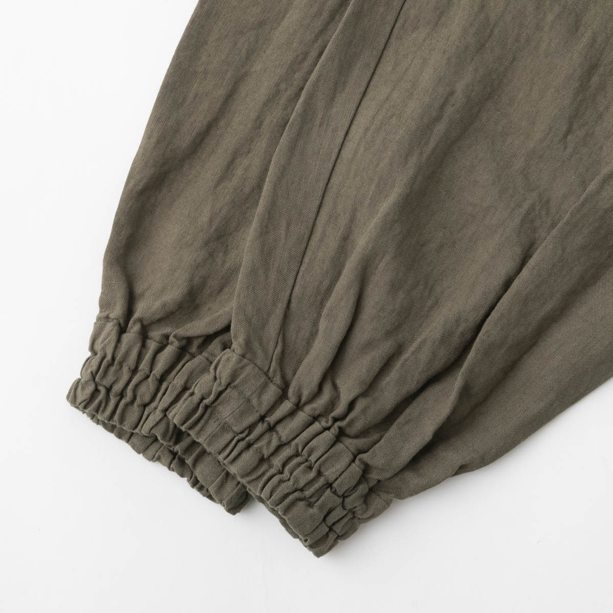 UNIVERSAL TISSU ユニバーサルティシュ ワッシャー リネン ジョガーパンツ 3色 UT240PT027 UT243PT034