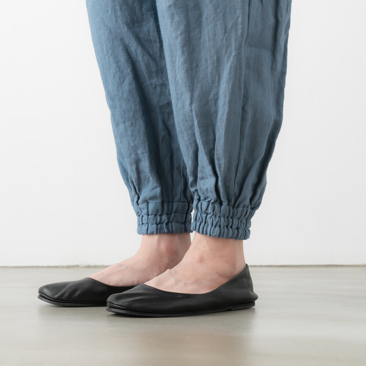 UNIVERSAL TISSU ユニバーサルティシュ ワッシャー リネン ジョガーパンツ 3色 UT240PT027 UT243PT034