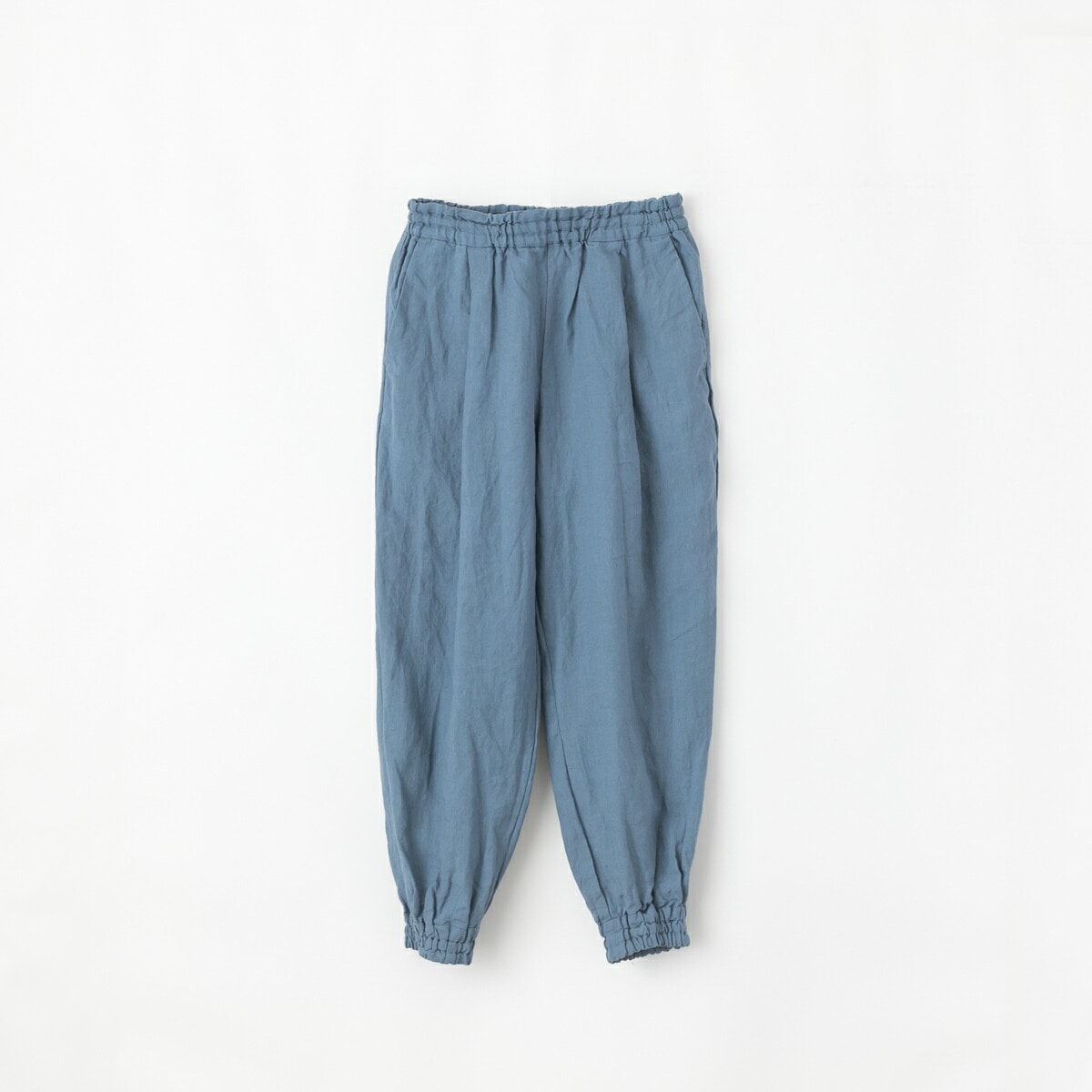 UNIVERSAL TISSU ユニバーサルティシュ ワッシャー リネン ジョガーパンツ 3色 UT240PT027 UT243PT034