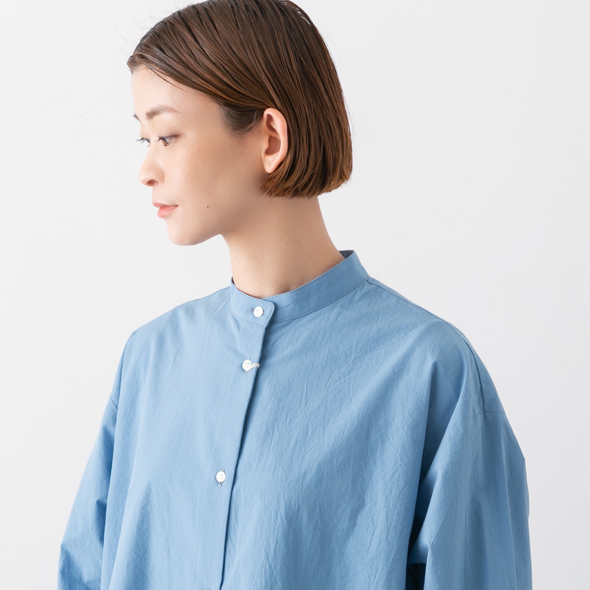 SETTO セット 長袖 ミドルシャツ 4色 STLS1103