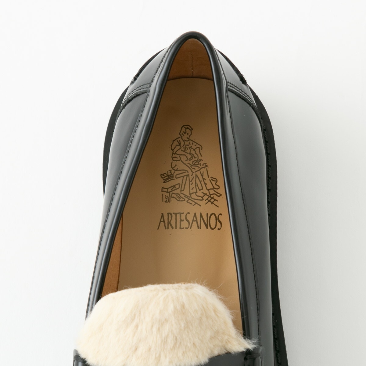 ARTESANOS アルテサノス ファーローファー FLORENTIC/PECORINO NSH526-6