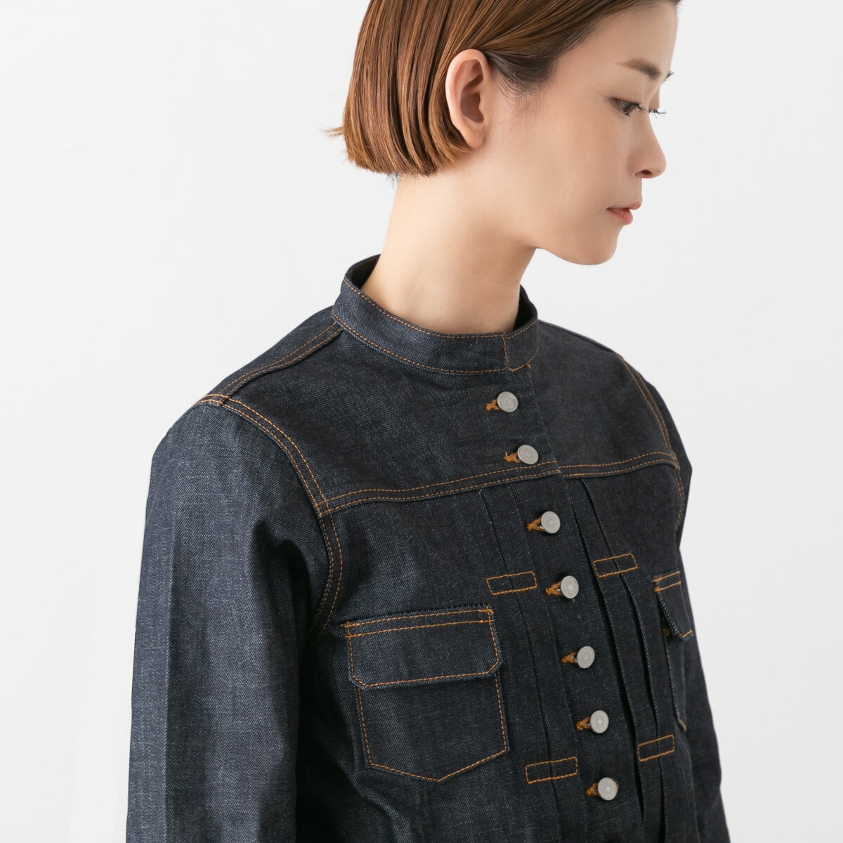 si-si-si Comfortデニムジャケット38 スースースー 再入荷 si-si-si