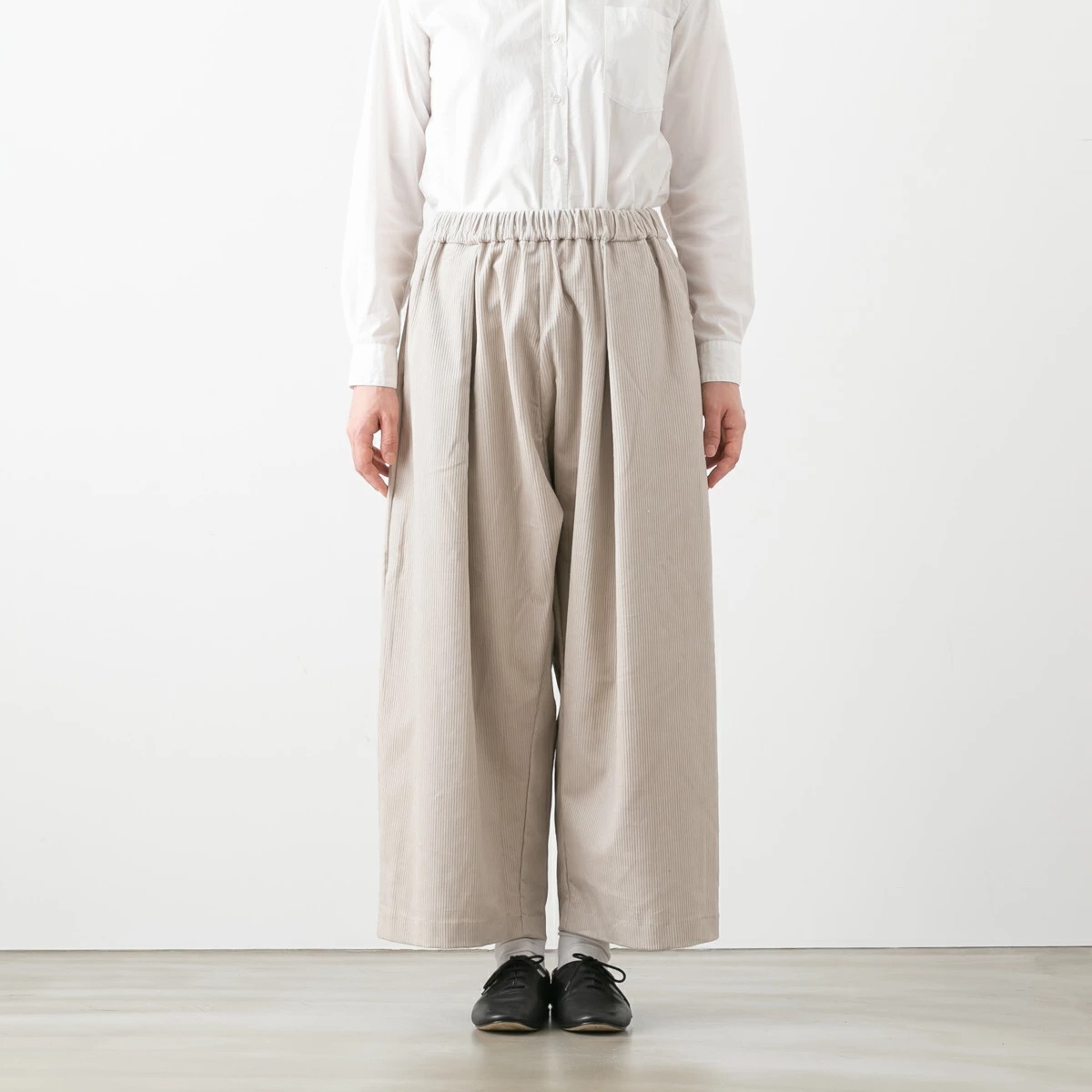 mizuiro ind ミズイロインド コーデュロイ ワイド パンツ 3色 260060