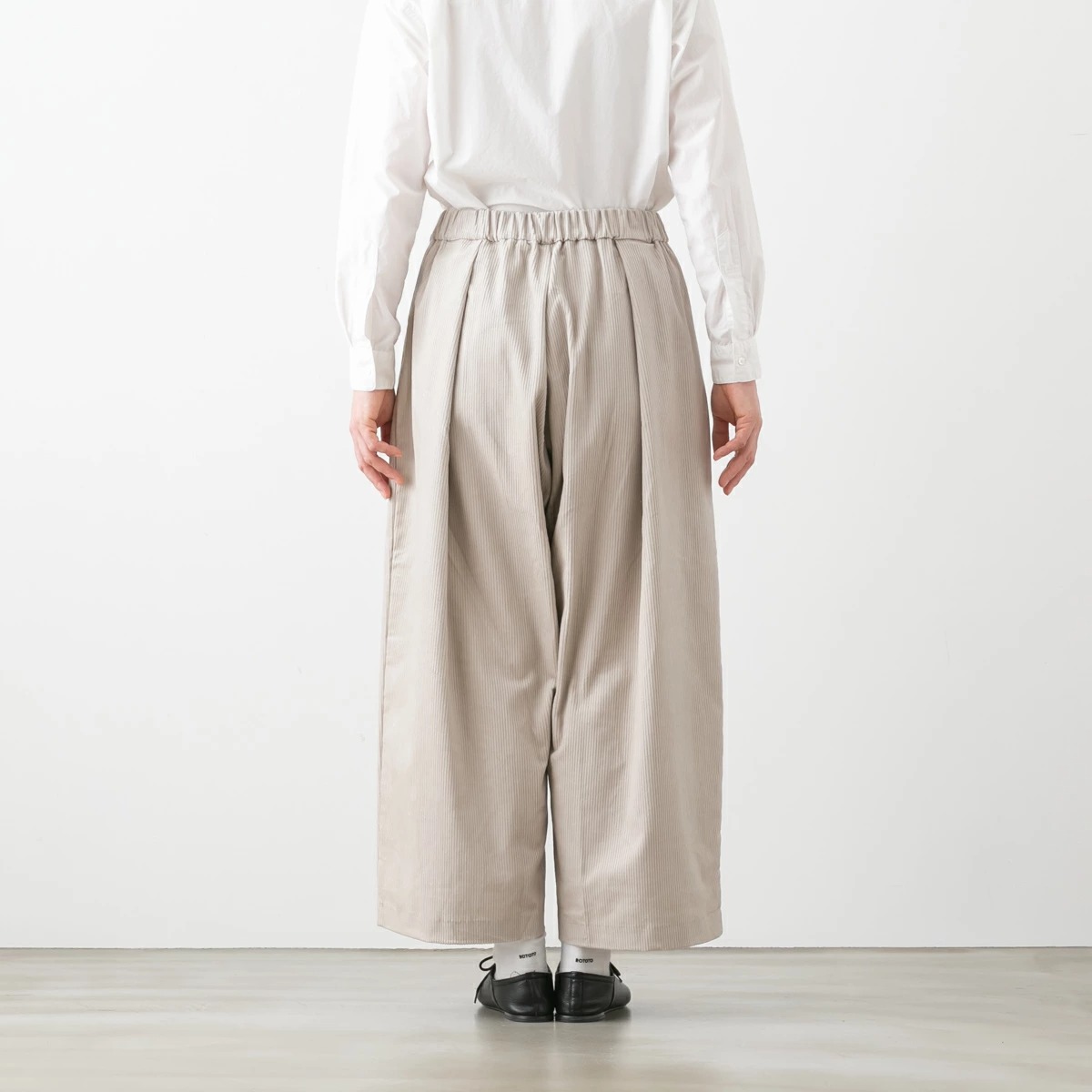 mizuiro ind ミズイロインド コーデュロイ ワイド パンツ 3色 260060