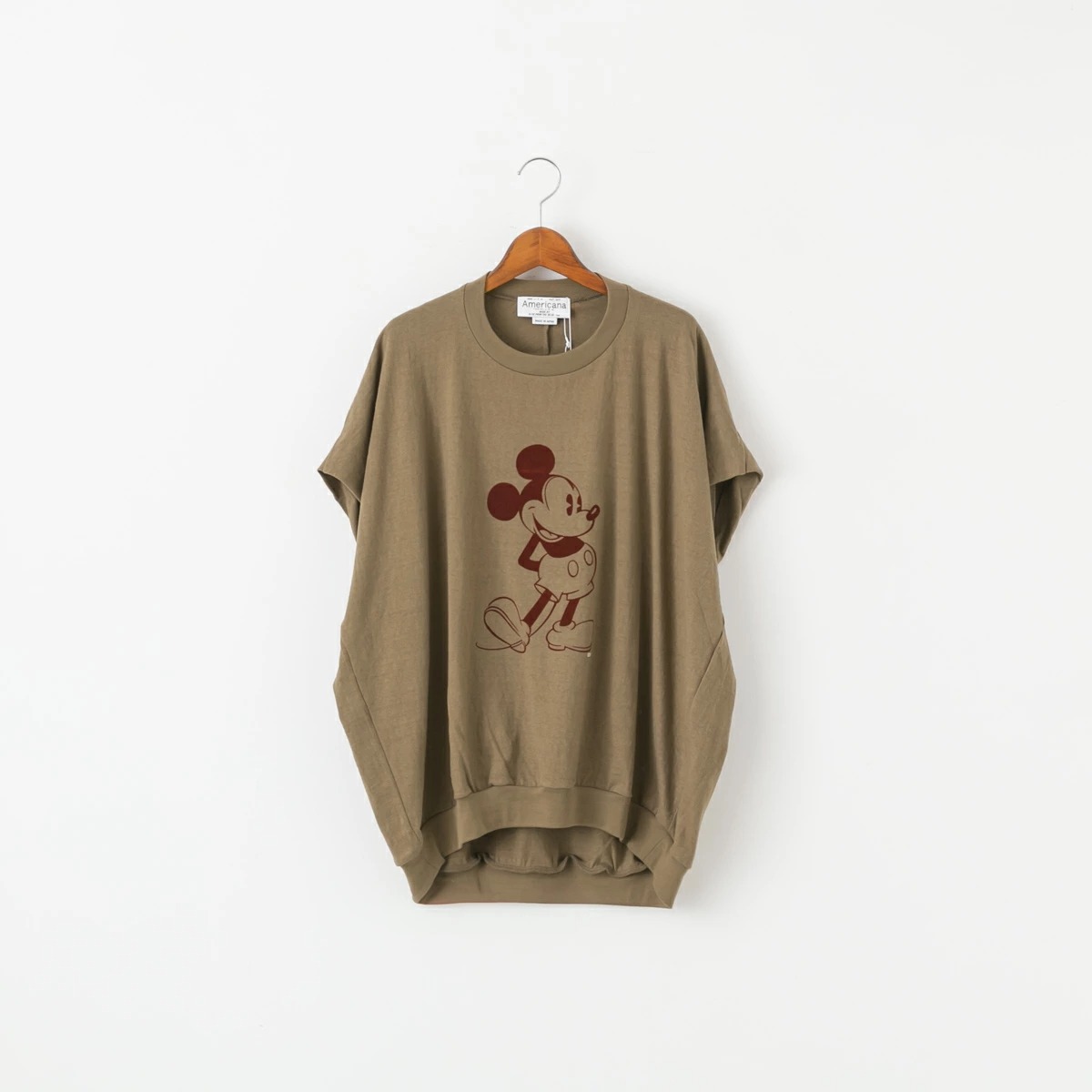 Americana アメリカーナ ミッキー ノースリーブ Tシャツ 3色<br />BRF-770A/1 BRF-770A/2 BRF-770A/3