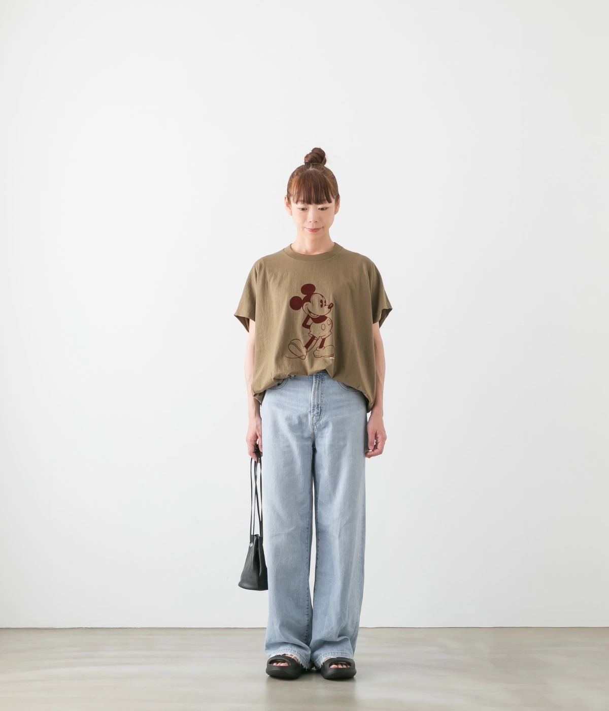 Americana アメリカーナ ミッキー ノースリーブ Tシャツ 3色<br />BRF-770A/1 BRF-770A/2 BRF-770A/3