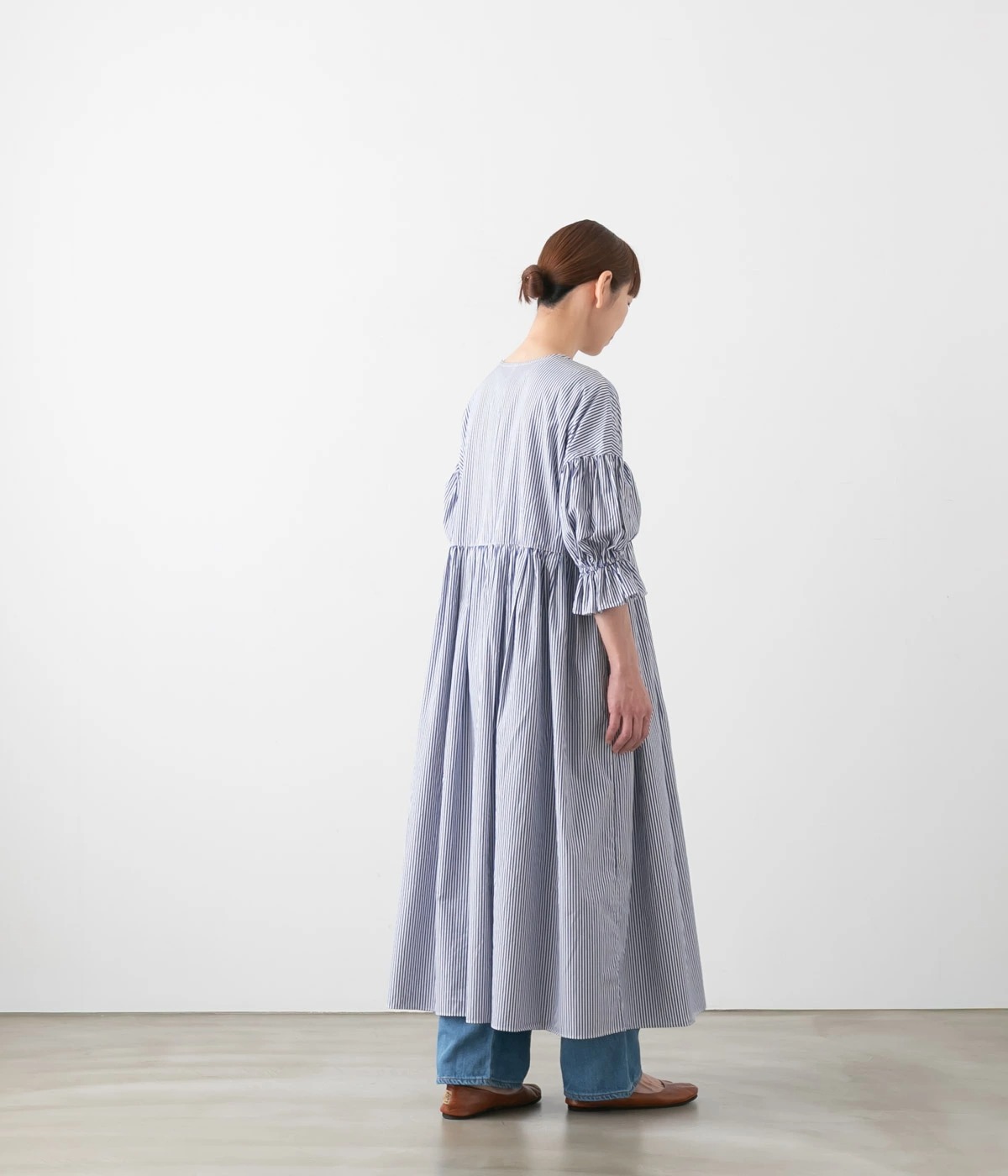 UNIVERSAL TISSU ユニヴァーサルティシュ ロング丈 ワンピース 4色