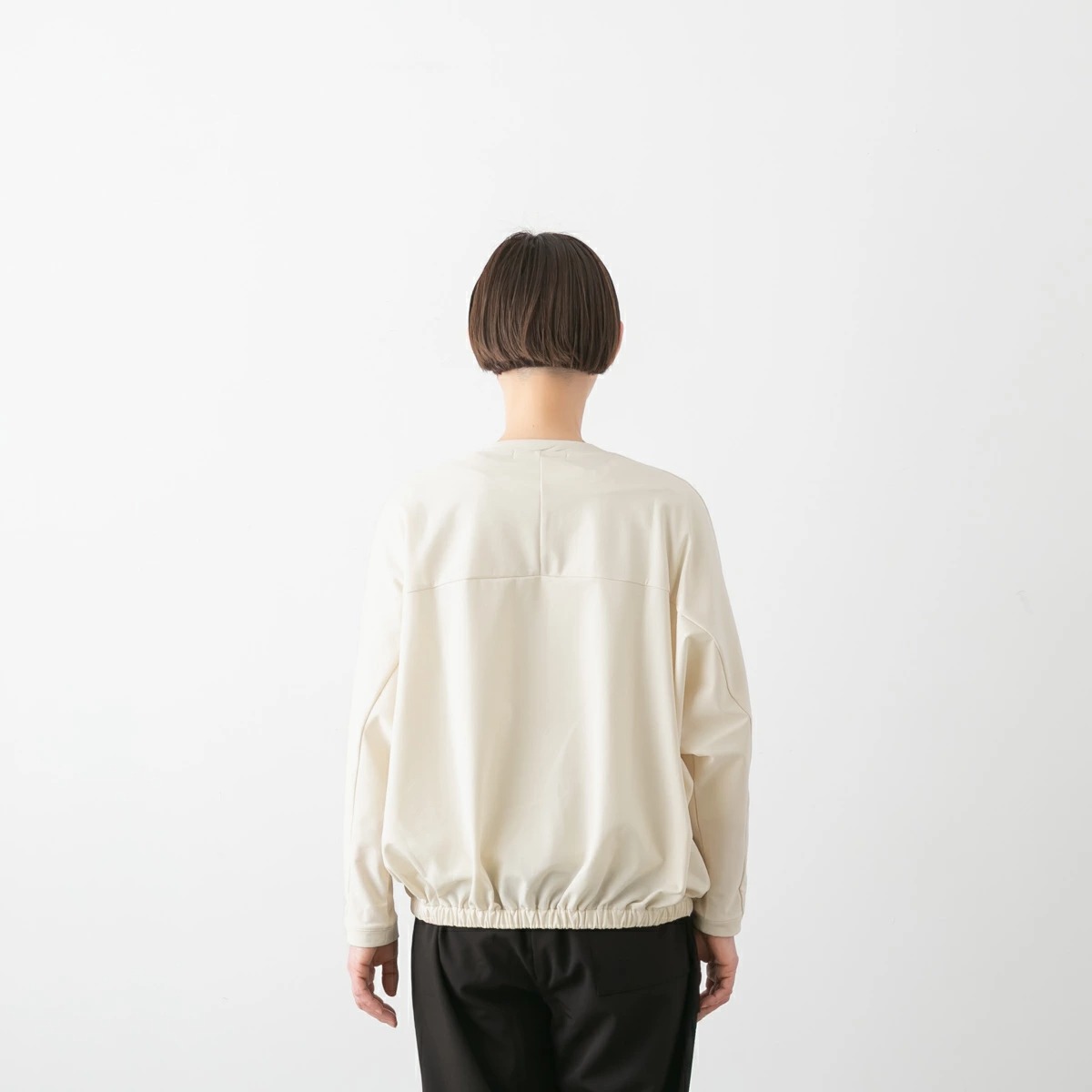 harmonie アルモニ PBT 裏毛 ドルマン カーディガン 2色 62515140
