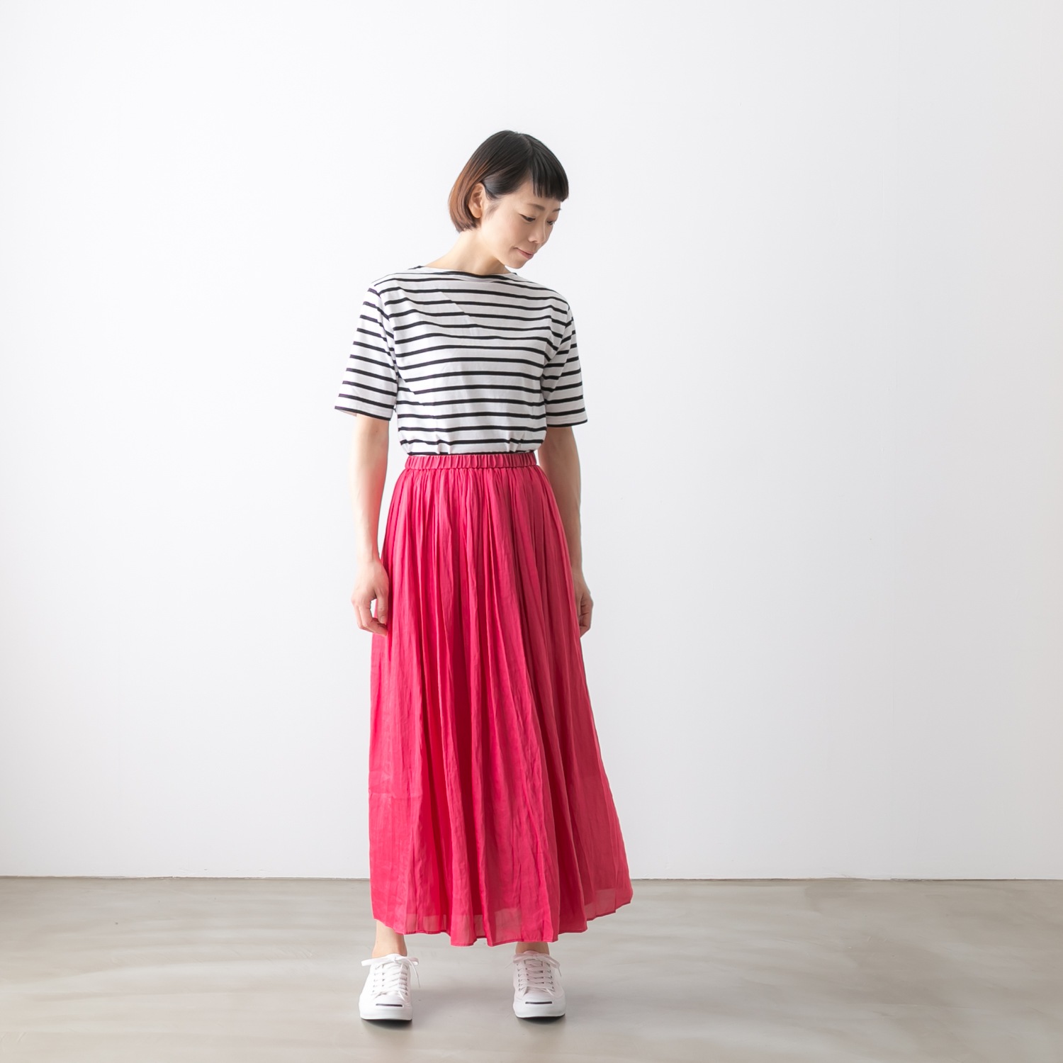 SAINT JAMES セントジェームス PIRIAC A DIVERS 薄手 半袖 ボーダー  