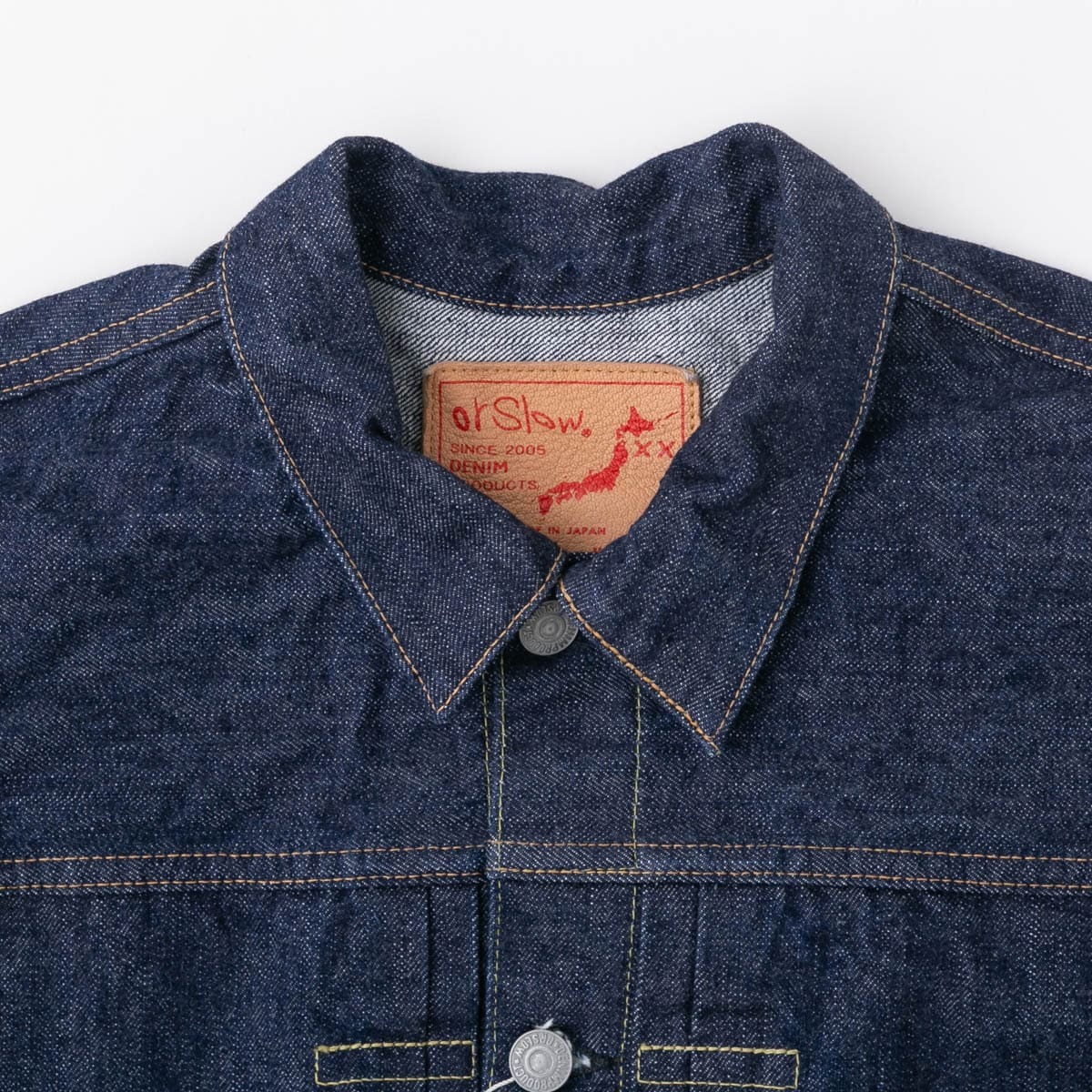 orSlow オアスロウ 1940'S TYPE1 PLEATED FRONT DENIM BROUSE プリーツ フロント デニム ジャケット 03-6011-81