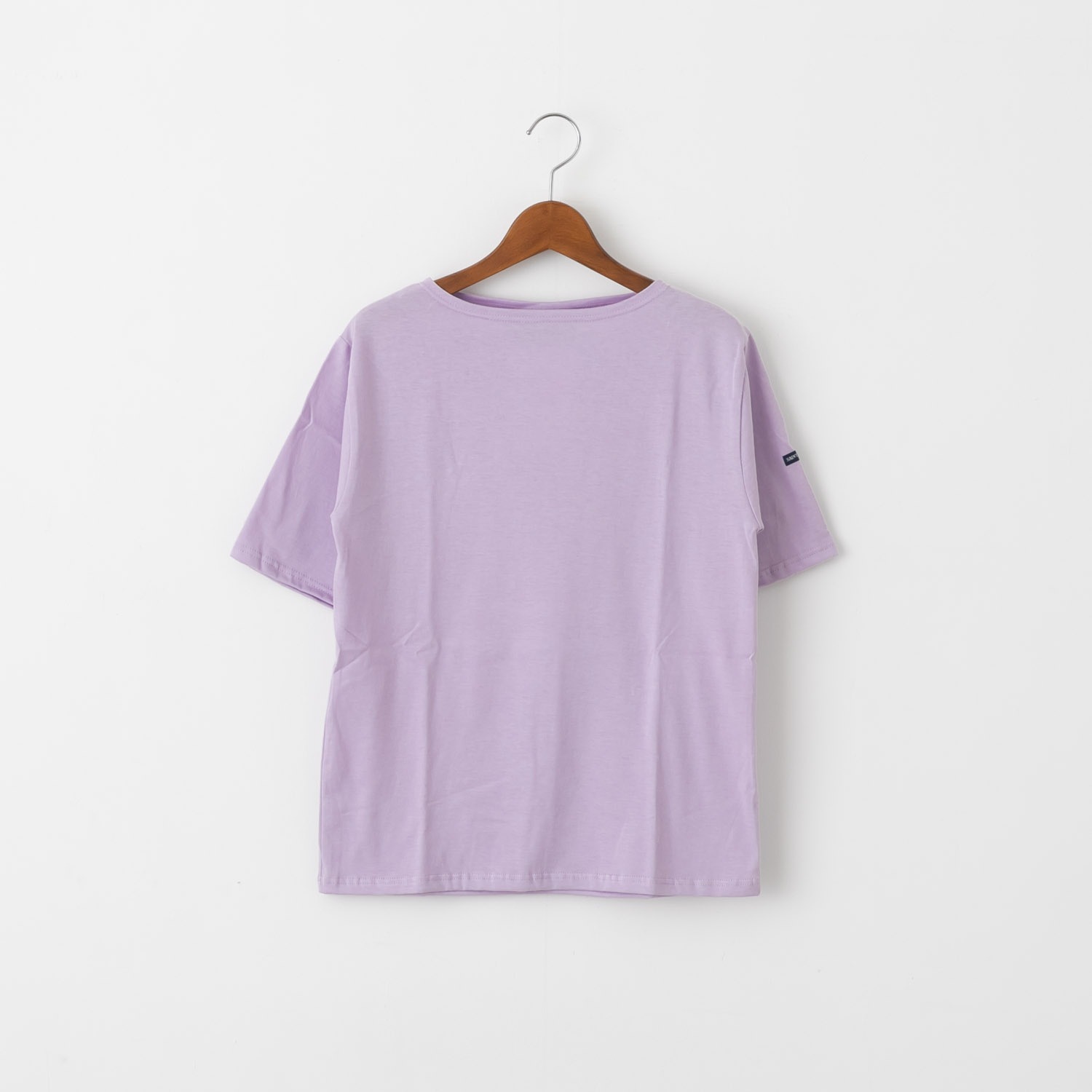 SAINT JAMES セントジェームス PIRIAC AU 薄手 半袖 無地 ボートネック カットソー