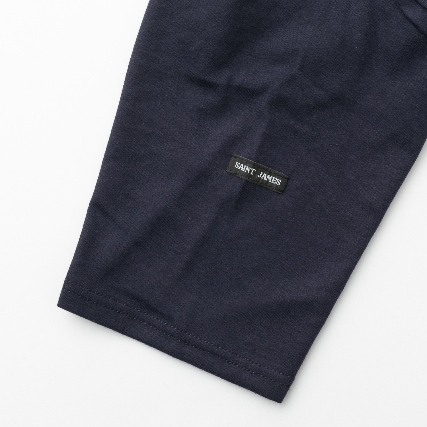 SAINT JAMES セントジェームス PIRIAC AU 薄手 半袖 無地 ボートネック カットソー
