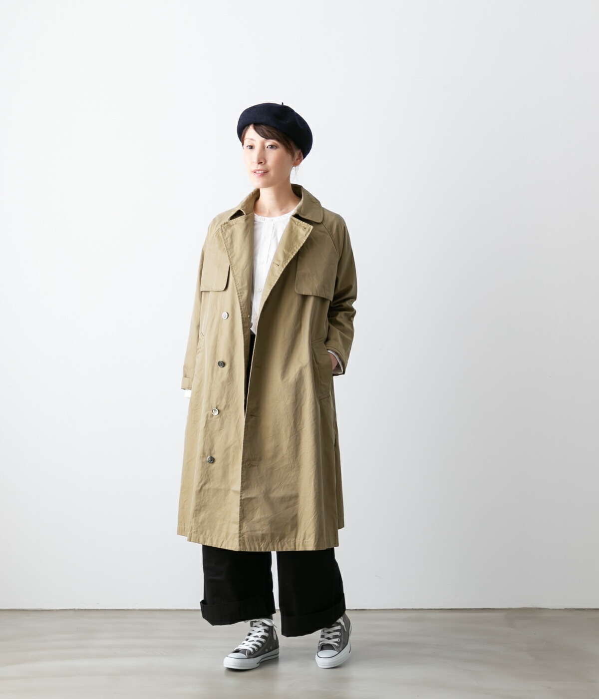 TISSU ティシュ バーバリー エフォートレス トレンチコート 2色 TS183CO084