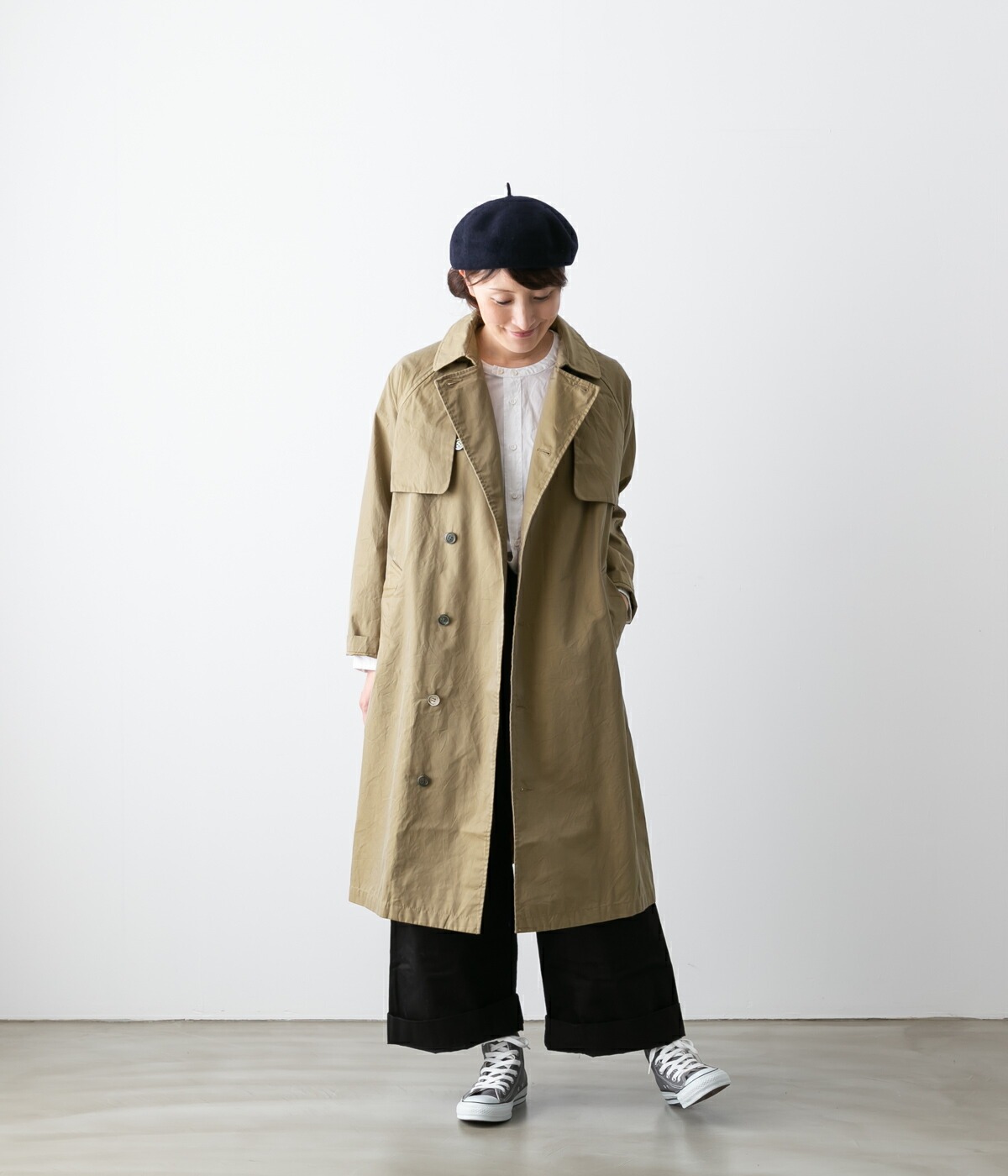 TISSU ティシュ バーバリー エフォートレス トレンチコート 2色 TS183CO084