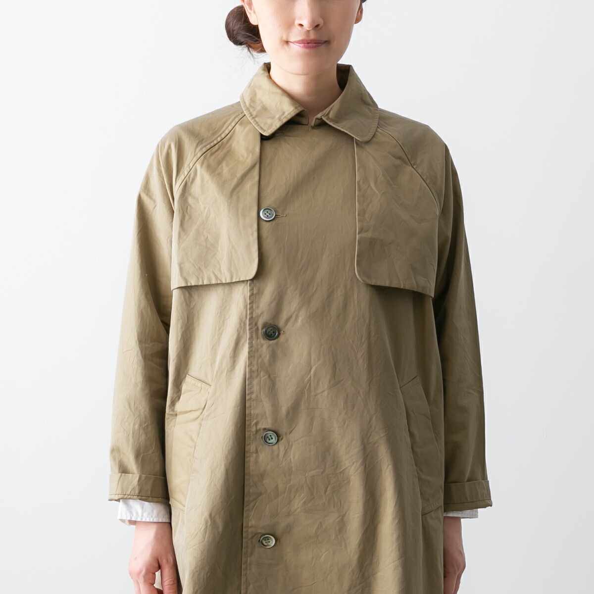 TISSU ティシュ バーバリー エフォートレス トレンチコート 2色 TS183CO084