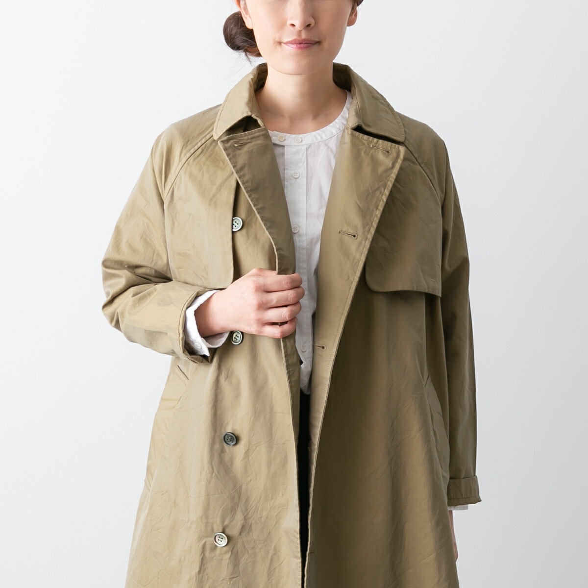 TISSU ティシュ バーバリー エフォートレス トレンチコート 2色 TS183CO084