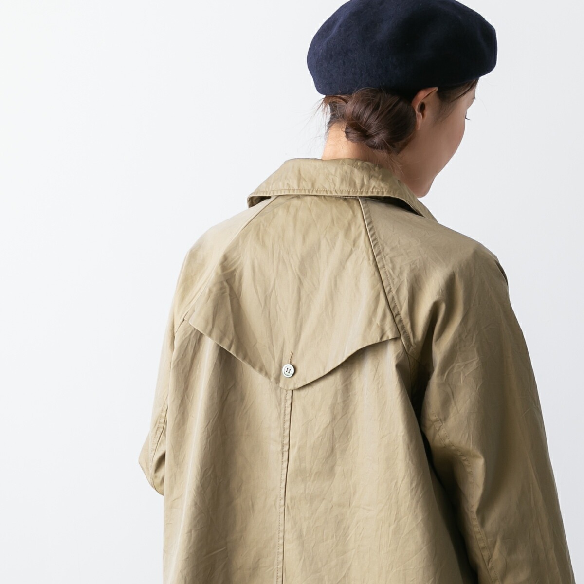 TISSU ティシュ バーバリー エフォートレス トレンチコート 2色 TS183CO084