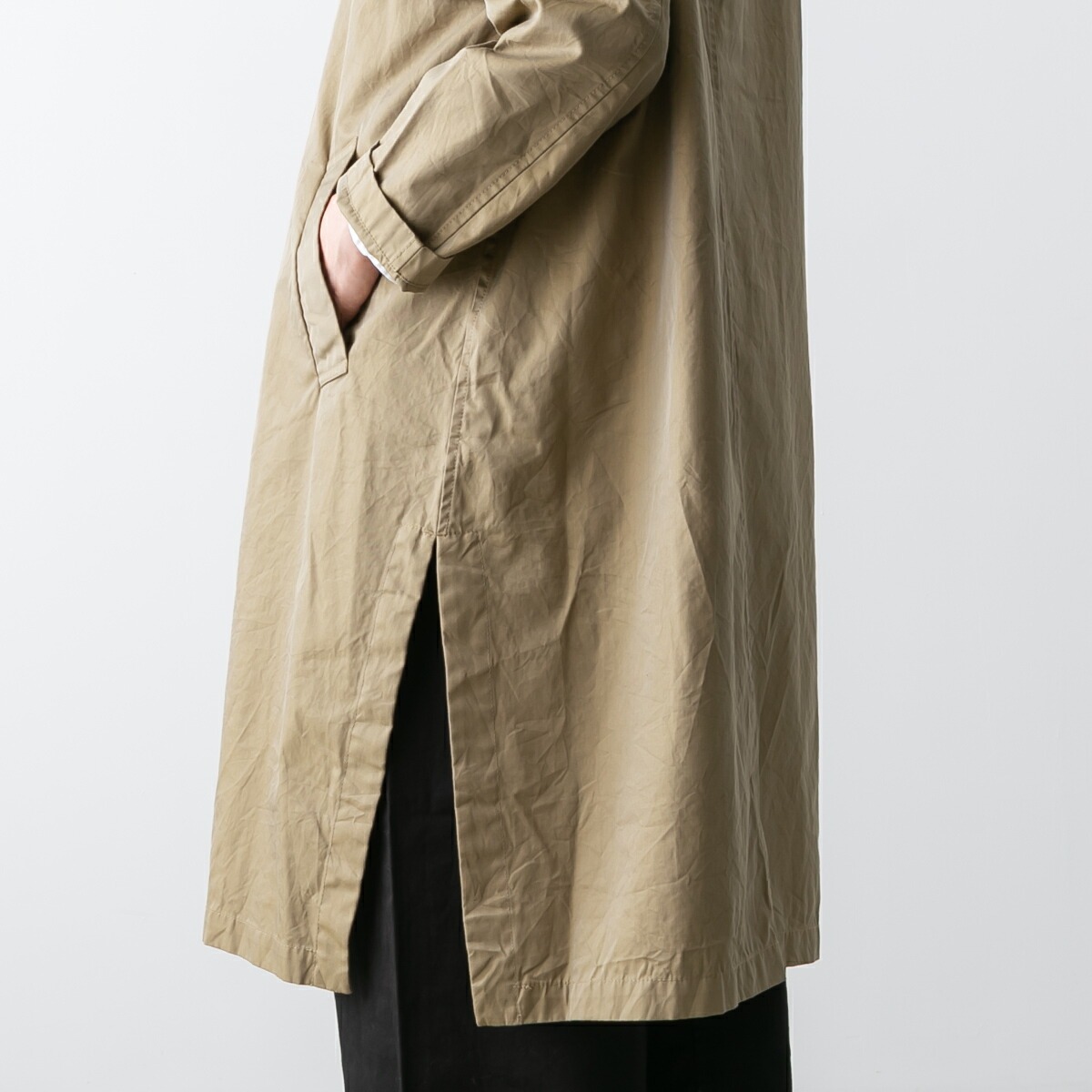 TISSU ティシュ バーバリー エフォートレス トレンチコート 2色 TS183CO084