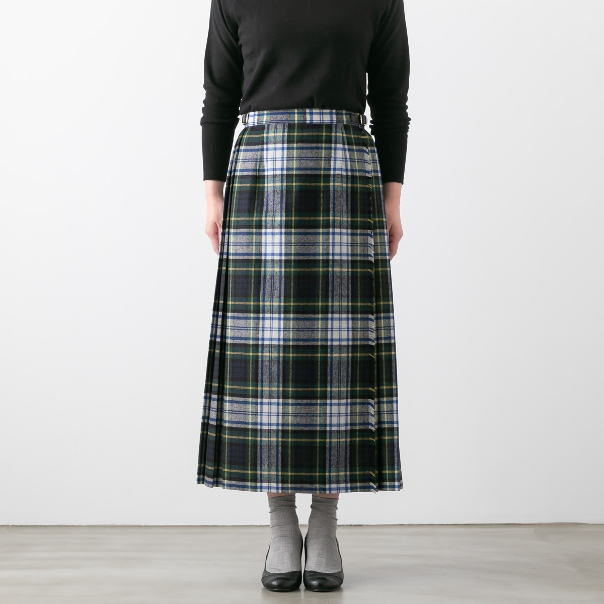 O'NEIL OF DUBLIN オニール・オブ・ダブリン EASY LONG KILT イージー ロング キルト ラップ スカート 4色 5083