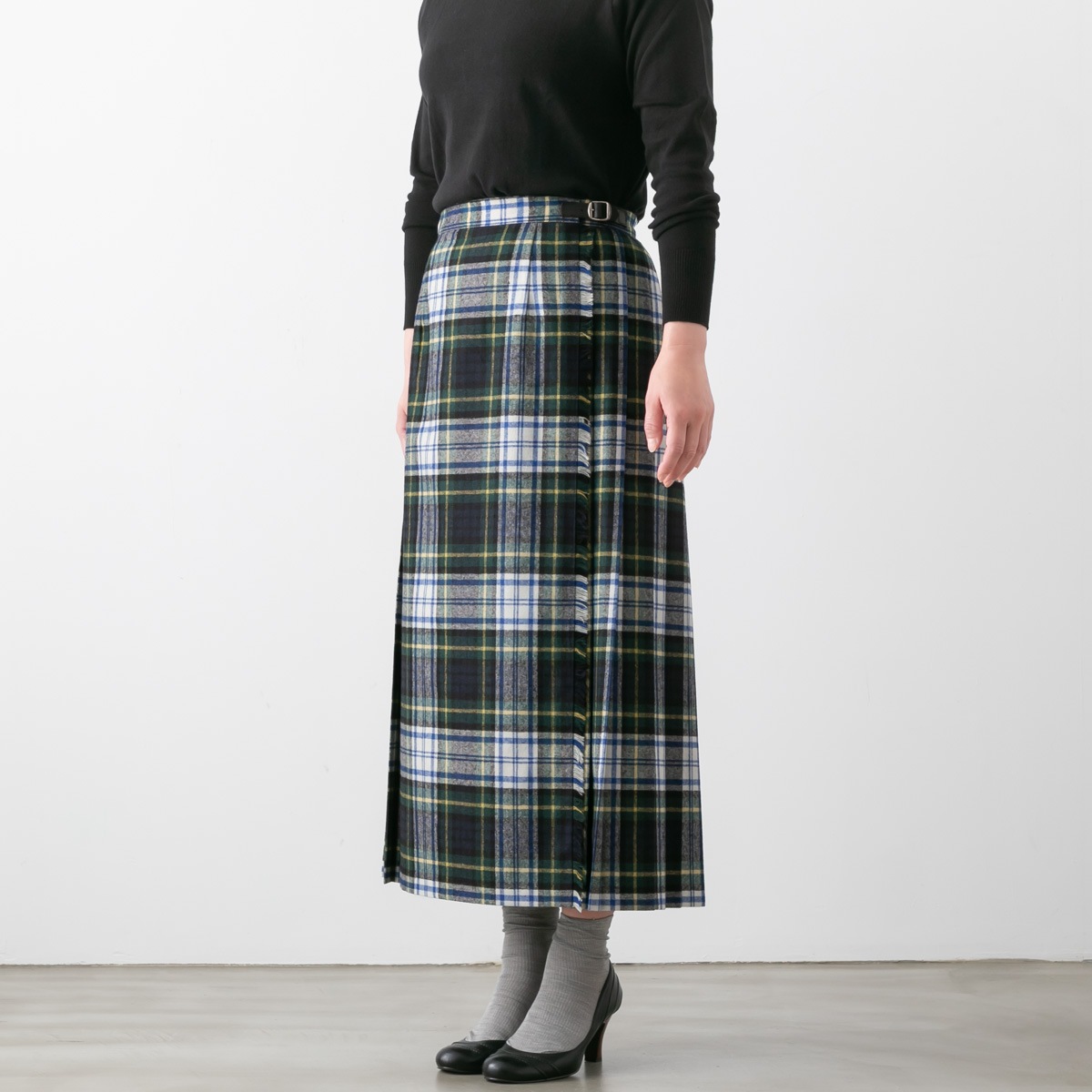 O'NEIL OF DUBLIN オニール・オブ・ダブリン EASY LONG KILT イージー ロング キルト ラップ スカート 4色 5083