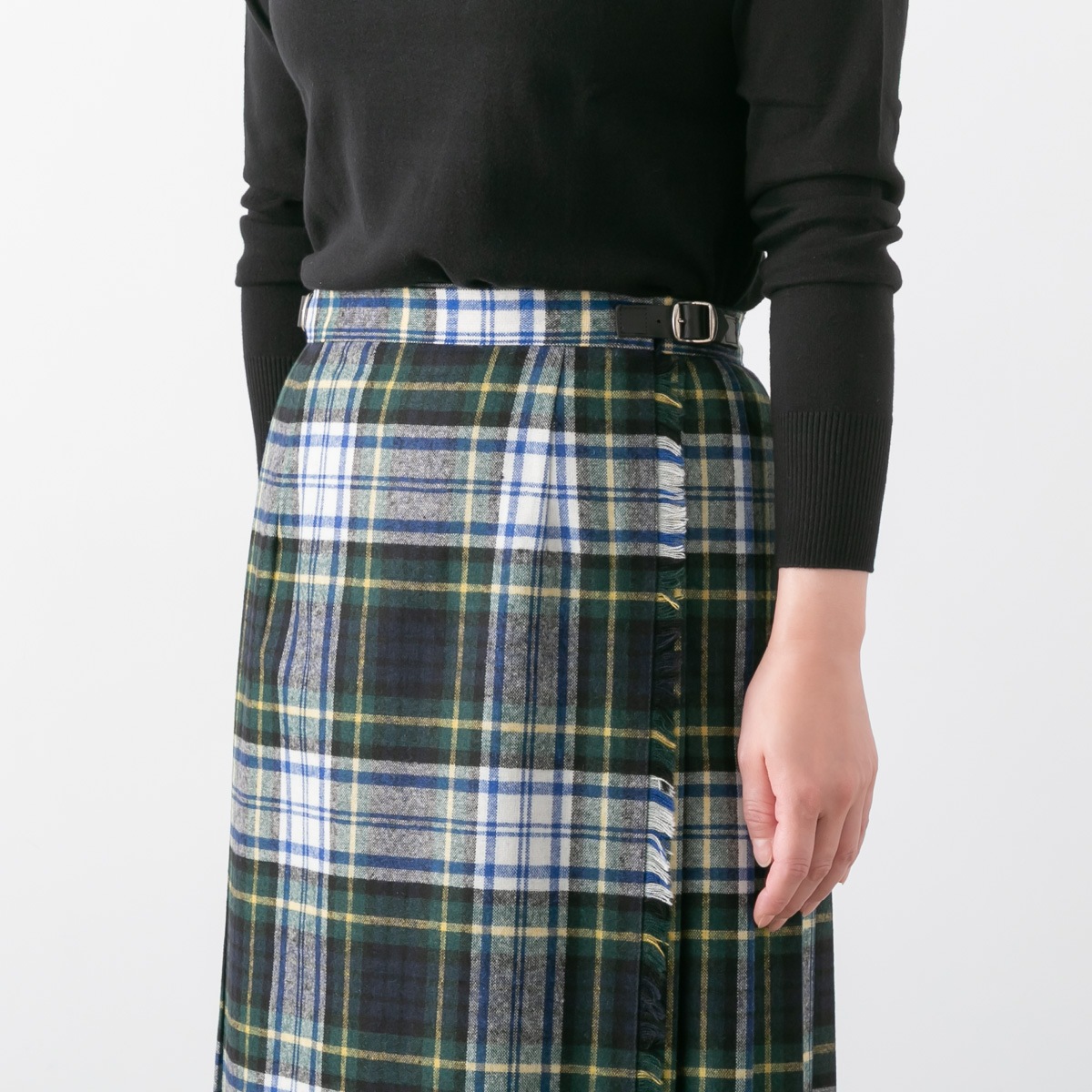 O'NEIL OF DUBLIN オニール・オブ・ダブリン EASY LONG KILT イージー ロング キルト ラップ スカート 4色 5083