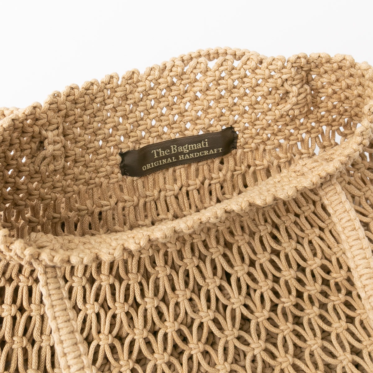 BAGMATI（バグマティ） メッシュ コード編みバッグ BAGMATI（バグマティ） メッシュ コード編みバッグ METALIC LUREX