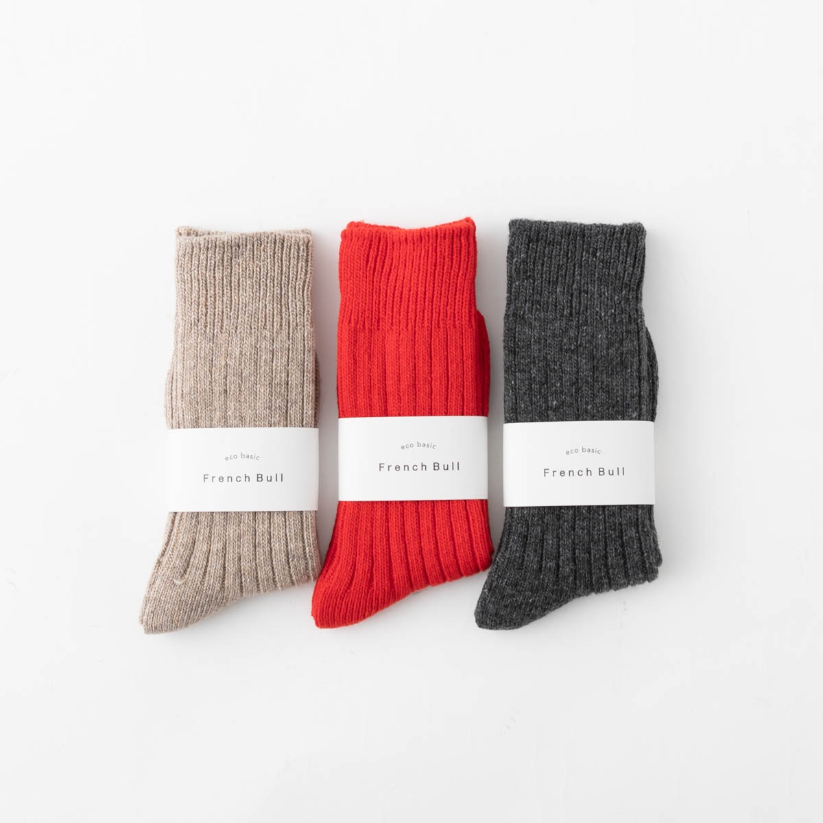 French bull フレンチブル エコナソックス 3色 01-0302