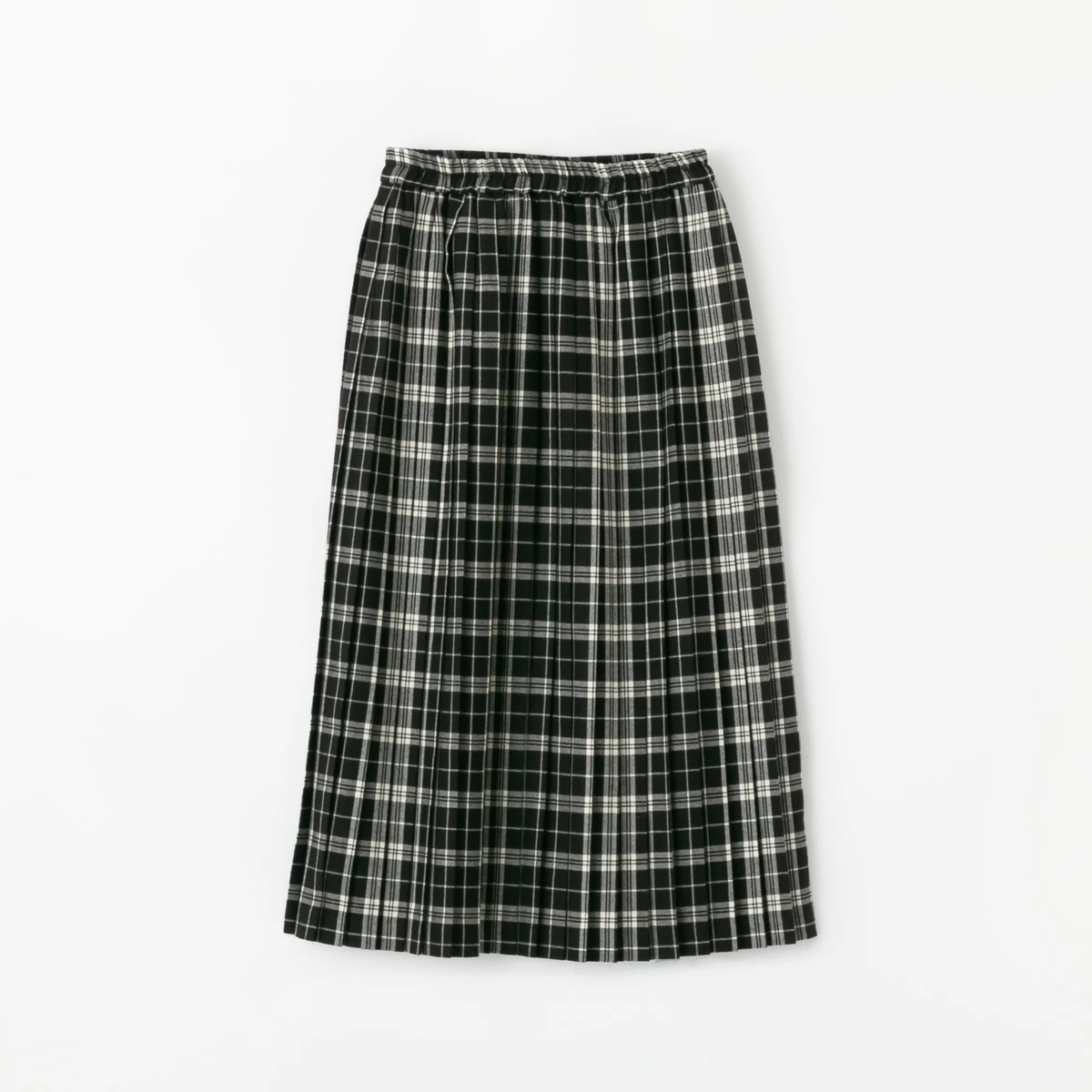 SARAHWEAR サラウェア ウール タータン プリーツスカート Hanna 3色 C21652