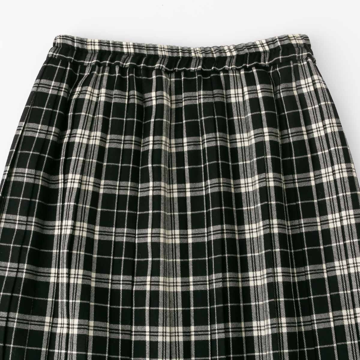 SARAHWEAR サラウェア ウール タータン プリーツスカート Hanna 3色 C21652