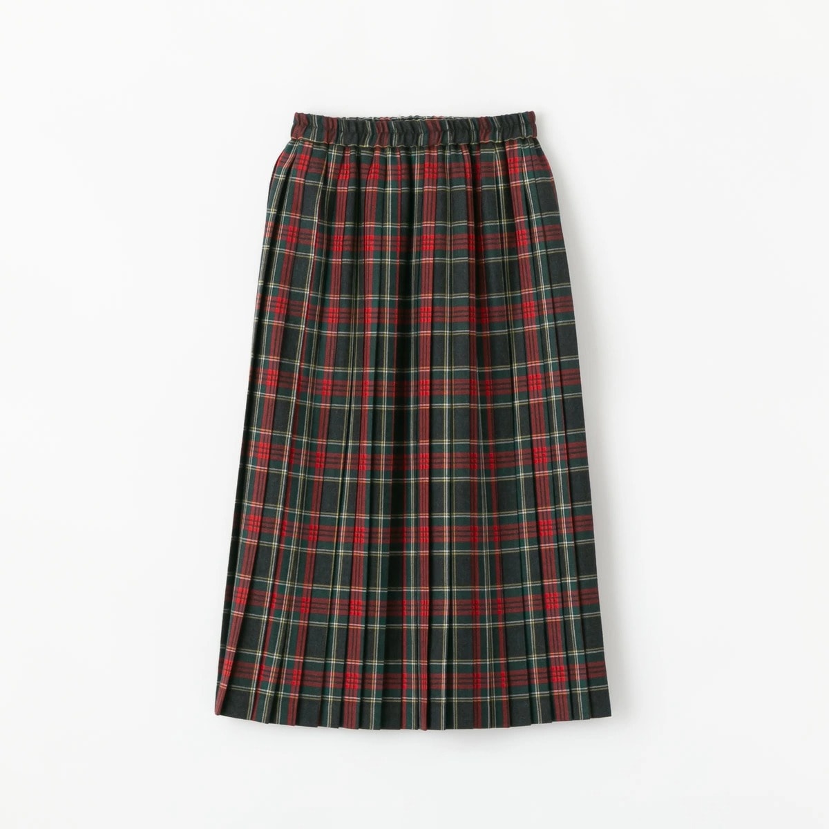 SARAHWEAR サラウェア ウール タータン プリーツスカート Hanna 3色 C21652