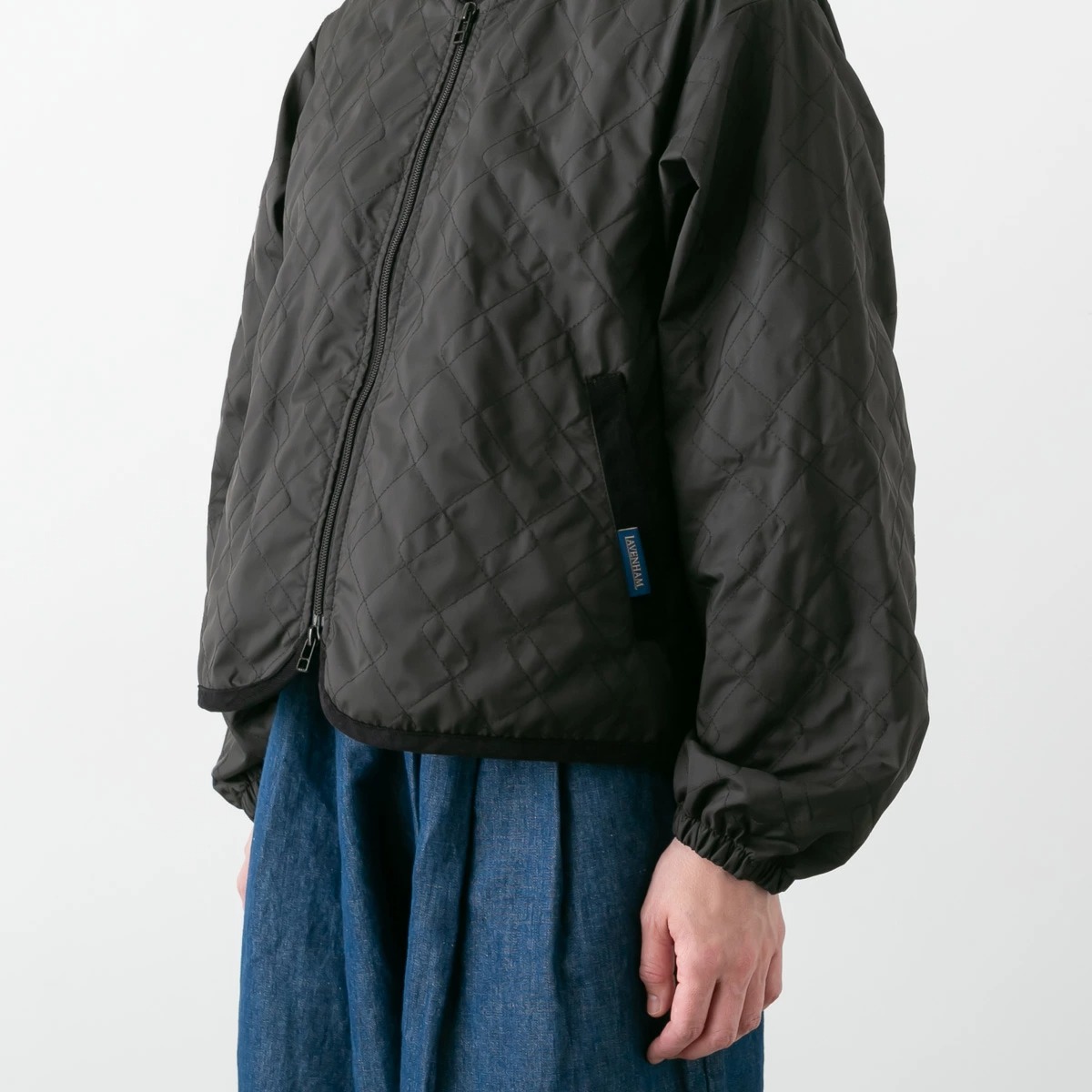 LAVENHAM ラベンハム アンワディッド ボンバー ジャケット Unwadded Bomber Jacket Womens LV13125