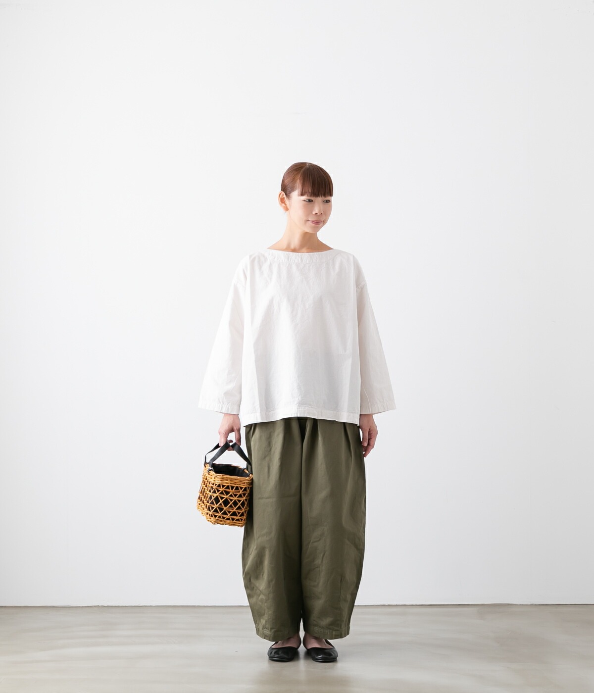 ARMEN アーメン BOAT NECK L/SL SHIRT ボートネック 長袖 プルオーバー 4色 INAM2473PD