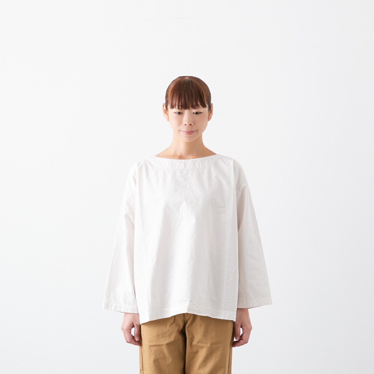 ARMEN アーメン BOAT NECK L/SL SHIRT ボートネック 長袖 プルオーバー 4色 INAM2473PD