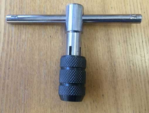 スノーフレークスキー　ステンレスインサートビス用　タップハンドル　　【メール便対応】