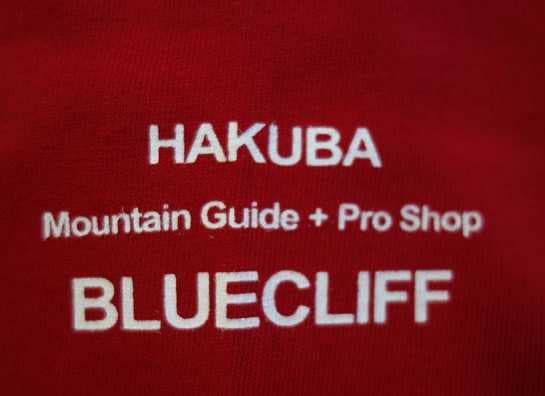 スノーフレークスキーブルークリフオリジナルTシャツネコポス対応