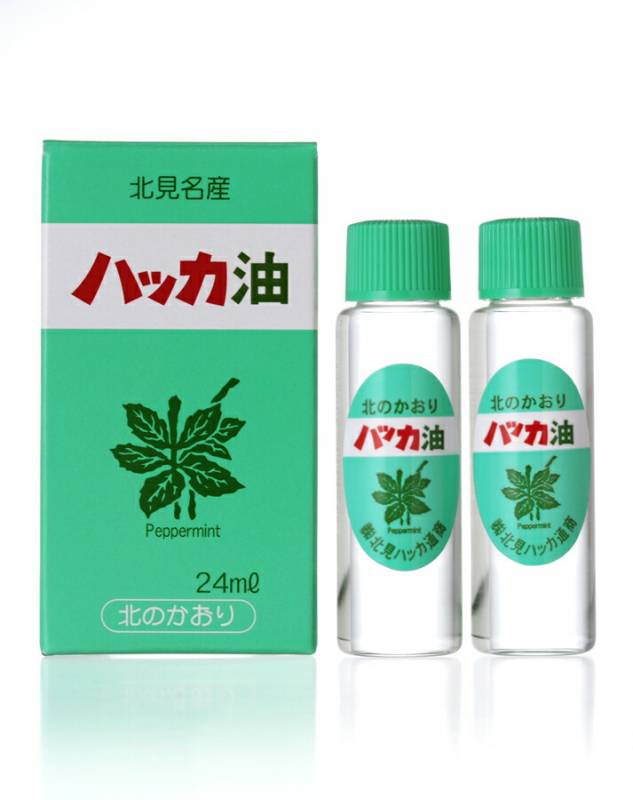 北見ハッカ通商　天然ミント　ハッカ油リフィル詰替え用(12ml×2本入) 24ml【メール便対応】
