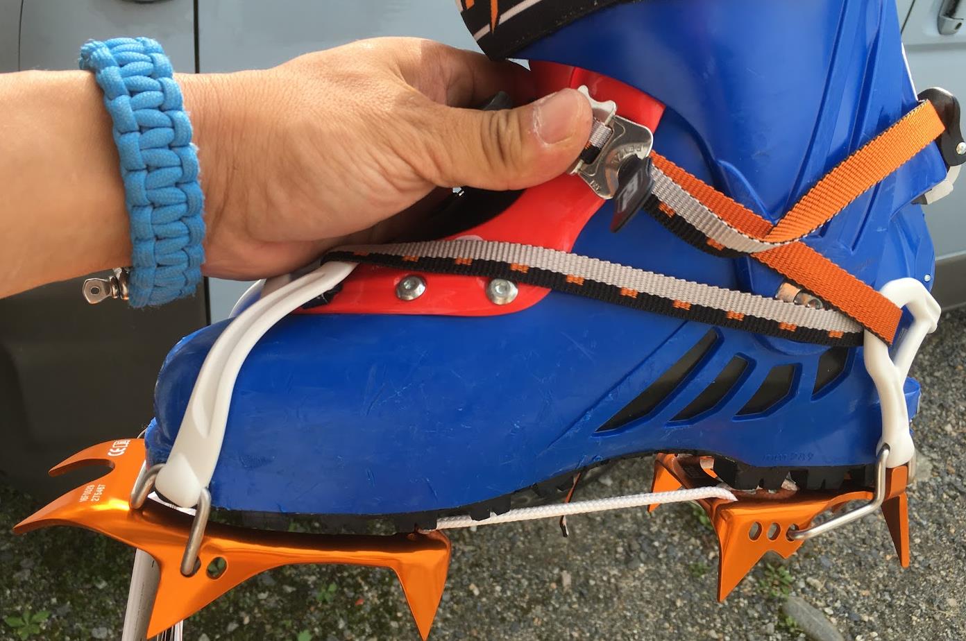 PETZLアイゼン ペツル Petzl レオパード U004 レバーロック フレックスロック