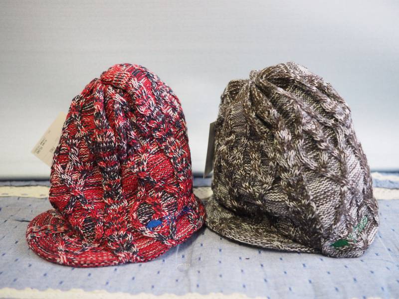 【訳あり】【旧モデル】TURTOISE　タータス　ニットキャップ帽子　BUENOS　フリース裏地