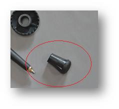 ヘリテイジ ULウルトラライトトレイルポール用先端ゴムキャップ（BDやシナノでも使用可能） ティッププロテクター（1個）【10個までメール便対応】