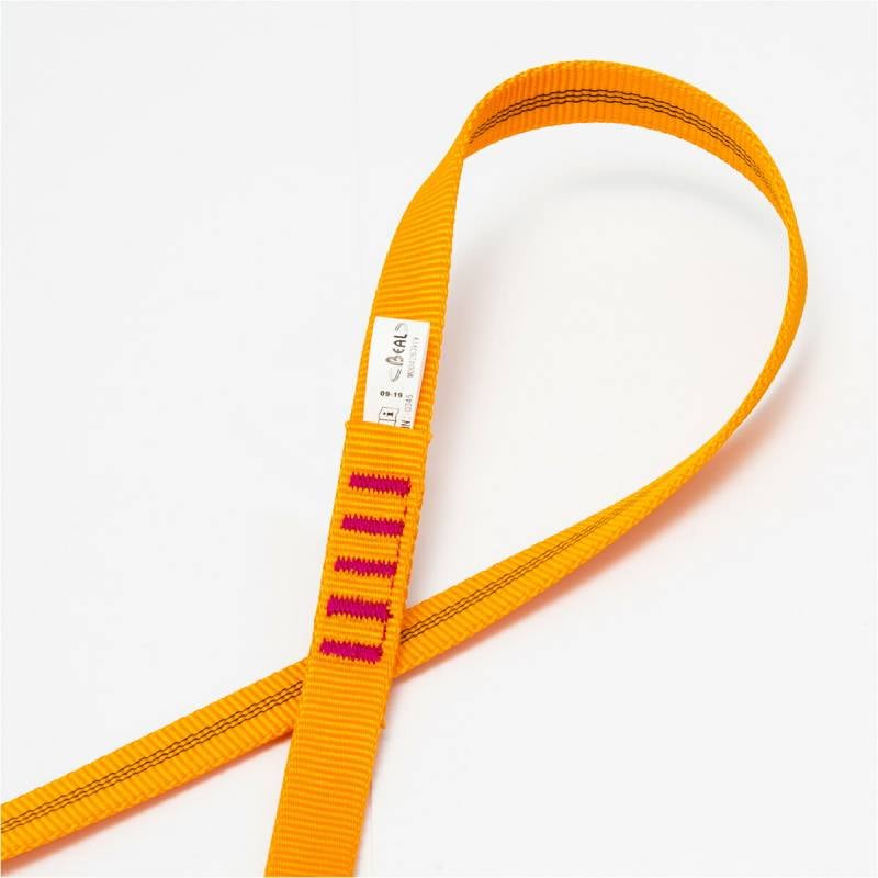 ＢＥＡＬ ベアール 18mm フラットベーシックスリング 40cm　オレンジ BE15005 22KN【メール便対応】 クライミング スリング ランナー