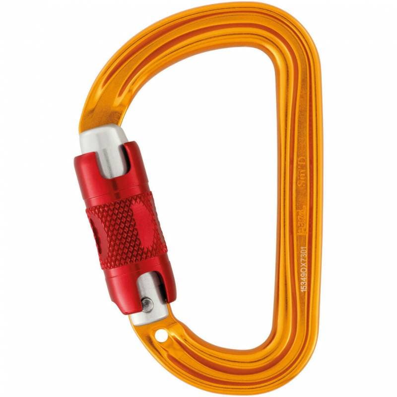 ペツル(Petzl)エスエムディ エスエムディ ツイストロック M39A RL 汎用性が高くコンパクトな軽量Ｄ型ロッキングカラビナ【脱落防止紐用ホール付き】【登山 クライミング カラビナ アウトドア】