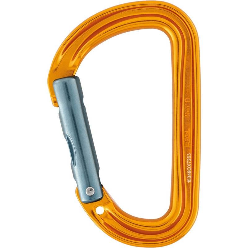 ペツル(Petzl)エスエムディ エスエムディ ウォール M39A S 汎用性が高いコンパクトな軽量Ｄ型カラビナ【脱落防止紐用ホール付き】【登山 クライミング カラビナ アウトドア】