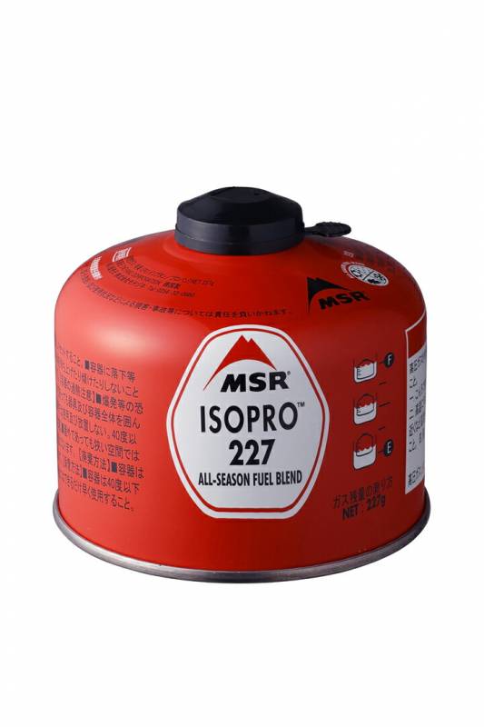 エムエスアール(MSR) アウトドア 登山 ガス缶 イソプロ 227【日本正規品】 36928