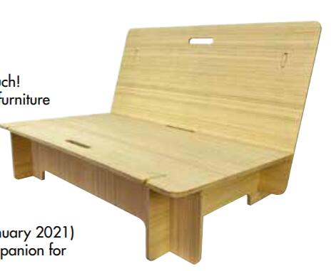 メトリウス　クラッシュパッド カウチ ナチュラルウッド　ME19100　ボルダリングマットをソファーに！