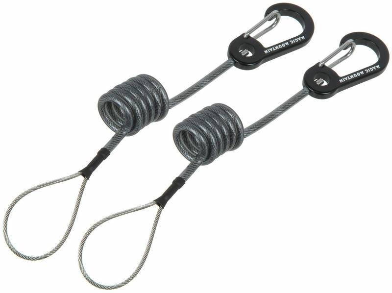 マジックマウンテン ワイヤーコイルリーシュ（ペアー）MM-TYWCL01【メール便対応】