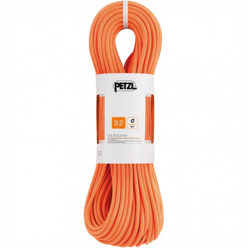 ペツル Petzl ボルタ 9.2 mm R35A 50m オレンジ シングルロープ 