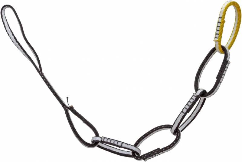 メトリウス PAS22 パーソナルアンカーシステム ブラックイエロー (ME16610) 11mmダイニーマスリング強度22kN (CEN/UIAA適合)全長97cm